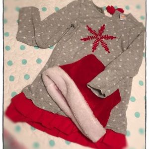 Gymboree Holiday Icicle Sweater Dress